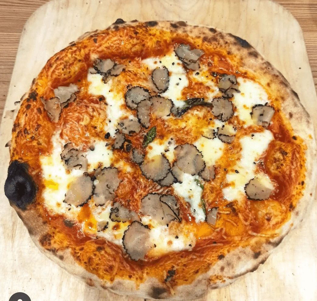 Pizza haut de gamme