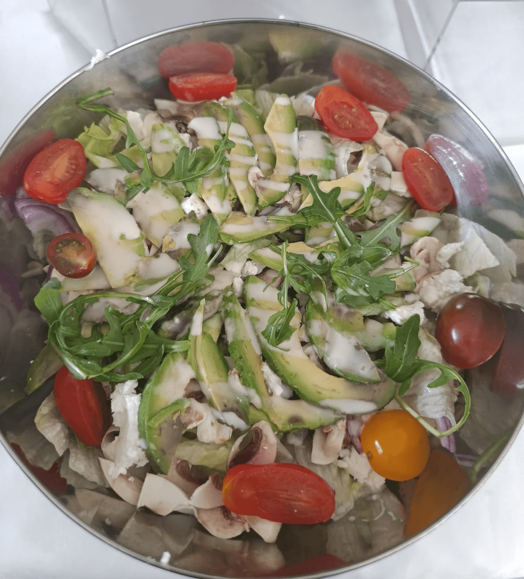 Salade fraîche estivale